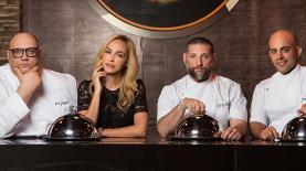 משחקי השף עם השפים מאיר אדוני, אסף גרניט ומושיק רוט, ובהגשתה של מירי בוהדנה, צילום: אוהד רומנו