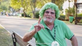 ג'ורג' ואסילי בסרטון של ברוקנר יער לוי לעמותת הגשמת חלום, צילום: צילום מסך