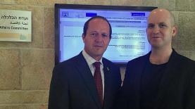 אלדד קובלנץ וניר ברקת, צילום: יח"צ