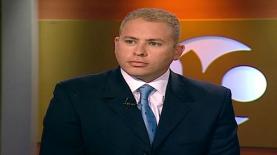 חיים הר-זהב, לפני עשור, באולפן מגזין שישי של 'חדשות 10', צילום: מסך: באדיבות 'חדשות 10'