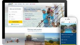 האתר החדש של פתאל, צילום: מסך