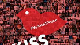 נשיקה למען השלום, צילום: יח"צ