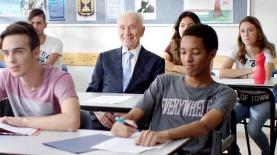 שמעון פרס. קמפיין לפמ, צילום: יח"צ