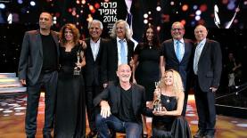 טקס פרסי אופיר. יהושע ראשון משמאל, צילום: יח"צ