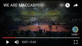 LiveU עם מכבי תל אביב, צילום: מסך