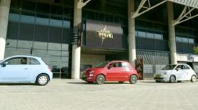 גם נותנת חסות, גם זוכה לחשיפה אסורה לכאורה. פיאט 500 ב'הכוכב הבא', צילום: מסך" קשת, ערוץ 2