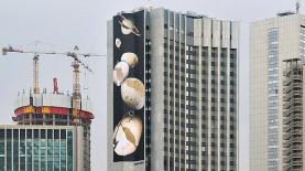 עליזה אולמרט על קיר ברעם, צילום: יח"צ