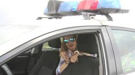 הדס שטייף עצורה ואזוקה, צילום: באדיבות שלומי גבאי, אתר וואלה! NEWS