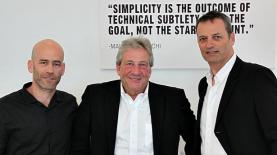 מימין: אלון הוכדורף, דייויד קרשואו וצור גולן, צילום: משה בנימין