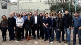 פורום דוברי הממשלה, הרשויות המקומיות והמגזר השלישי בסיור בחברת החשמל, צילום: מרק בלייוייס, חברת החשמל