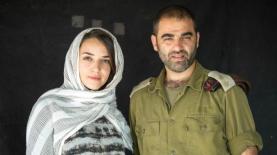 הישאם סולימאן ולוסי אהריש בכבודו, צילום: באדיבות yes