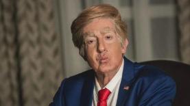 גידי גוב כדונלד טראמפ בפרסומת "סמארט נט" של בזק, צילום: אילן ספירא