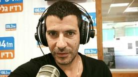 שרון גל באולפני גלי ישראל, צילום: מתוך דף הפייסבוק של שרון גל