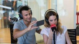 רותם סלע ואסי עזר ברדיו תל אביב, צילום: טל שחר