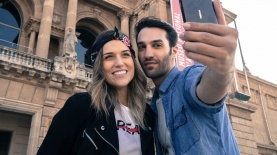 חן צימרמן ונוי אייזן, צילום: נדב וינקלר