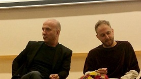 גיא נגלר ואילון זרמון בכנס בבינתחומי, צילום: משה בנימין