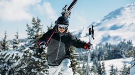 סקי חורף, צילום: Istock