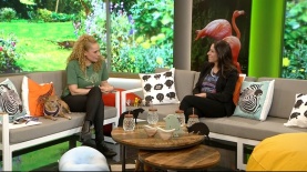 אורלי וילנאי בתכנית החדשה בערוץ עשר על חיות מחמד, צילום: ערוץ עשר