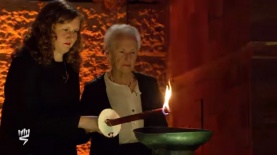 עצרת הפתיחה לציון יום הזיכרון לשואה ולגבורה, צילום: יד ושם