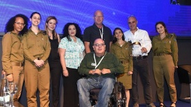 אנשי נגישות ישראל והתכנית 'יהיה בסדר', צילום: יח"צ