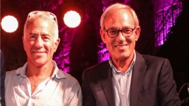 סילבן אדאמס ודני בנעים, צילום: גלעד עדין