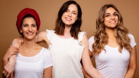 רונית יודקביץ בקמפיין מייק אפ טרו מאץ של לוריאל פריז, צילום: רן יחזקאל