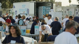 פעילות איסוף מזון של ארגון לתת, צילום: ארגון לתת