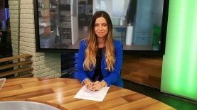 הילה ציאון באולפן וואלה, צילום: עצמי