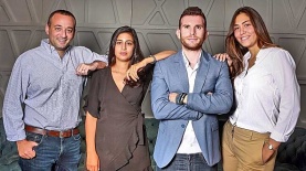 מינקובסקי. מימין: אל טאיטו, עידו מינקובסקי, שיר בויקו ואריאל הופרט, צילום: שלומי יוסף