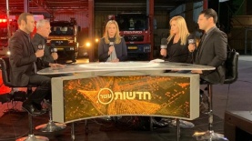 חדשות עשר בשידור מאשקלון, צילום: חדשות עשר