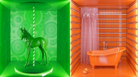 מתחם הפופ אפ של קליניק, צילום: יחסי ציבור