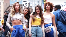 כוכבות סדרת האינסטגרם MAKE IT IN NYC רומי אברג'יל, אור יעקוב, אנג'ל ברנס וליזה ביך, צילום: דונובאן לואה