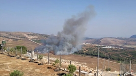 יום הקרבות בצפון בין צה"ל לחיזבאללה, צילום: מסך: חדשות 12