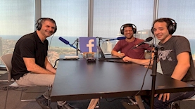 מימין: צח הדר, טל סלמונה ושגיא בן צדף, צילום: פייסבוק