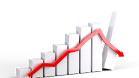 גרף יורד, צילום: pixabay