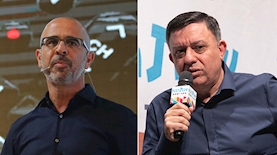 אבי גבאי, איציק בנבנישתי, צילום: דייגו מיטלברג, משה שי