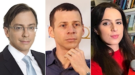 דפנה ליאל, עמית סגל, נדב אייל, צילום: מתוך עמוד הפייסבוק של דפנה ליאל, יחצ, ויקיפדיה
