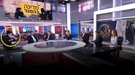 מהדורת החדשות קשת 12, צילום: מסך קשת 12