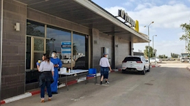 מקדונלדס פותחת דרייב אין בדיקות קורונה, צילום: יחצ
