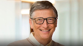 ביל גייטס, צילום: מתוך עמוד הפייסבוק של ביל גייטס