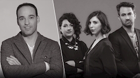 שהר לוינשטיין, מרים מושינסקי ומקס שצ'רבקוב, צילום: איליה מילנקוב, מאתר K LOGIC