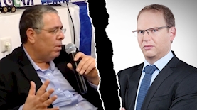 אביעד גליקמן, אלי ציפורי, צילום: חדשות 13, מסך יוטיוב