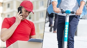 קורקינט WIND, משלוחים, צילום: freepik, פייסבוק WIND