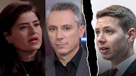 יאיר נתניהו, אלון בן דוד, גל גבאי, צילום: פייסבוק/יאיר נתניהו, מיכל מיקה גורוביץ, מסך כאן 11