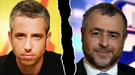 שמעון ריקלין, דרור גלוברמן, צילום: פייסבוק/שמעון ריקלין, אלדד רפאלי