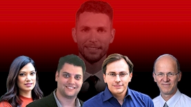 חגי סגל, נדב אייל, אלעד שמחיוף, ליטל שמש, עידן רול, צילום: מתוך פייסבוק, טוויטר/עידן רול, אבישג שאר ישוב, מקור ראשון