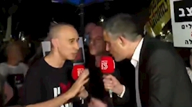 אסף אמדורסקי וברוך קרא, צילום: צילום מסך