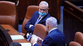 בנימין נתניהו ובני גנץ, צילום: עדינה וולמן/דוברות הכנסת