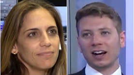 קרן טרנר אייל ויאיר נתניהו, צילום: צילום מסך