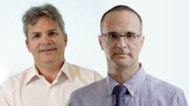 רוני הלמן, אורי אלדובי, צילום: פייסבוק/אוניברסיטת בן-גוריון, מתוך אתר הלמן-אלדובי